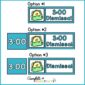 Shows the three schedule arrangement options