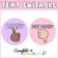 Shows "ready" and "not ready" hand signal cards