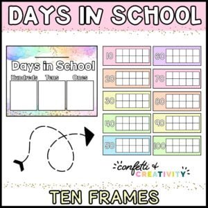 Pastel Days in School Poster