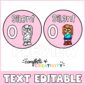 Shows voice level cards with black and white clipart as well as color clipart options