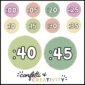 Shows clock labels from :00 to :45