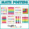 Watercolor Math Posters