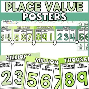 Plant Place Value Posters