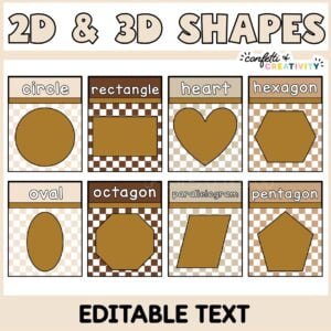 Neutral Shape Posters