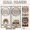 Neutral Hall Passes