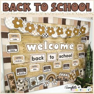 Neutral Bulletin Board | Back to School