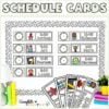 Modern Farmhouse Primary Schedule Cards