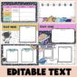 Shows multiple different options for how the slides are designed and set up