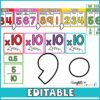 Watercolor Place Value Posters | Confetti & Creativity