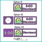 Shows three different options for the time set up
