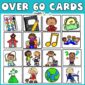 Shows 16 of the over 60 cards available for the schedule
