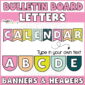 Shows an example "Calendar" as a set of headers that can be used for different subjects in the classroom
