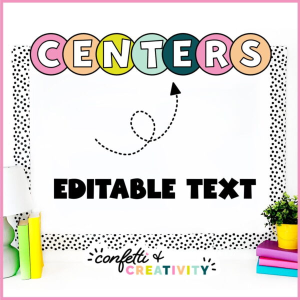 Bold Brights 2 Shows a stock photo with the header "centers" as an examples