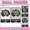 Bold Brights Hall Passes