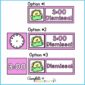 Shows 3 different options of how the classroom schedule can be set up