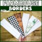Shows the fanned out bulletin board borders