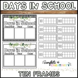 Farmhouse Days in School Poster