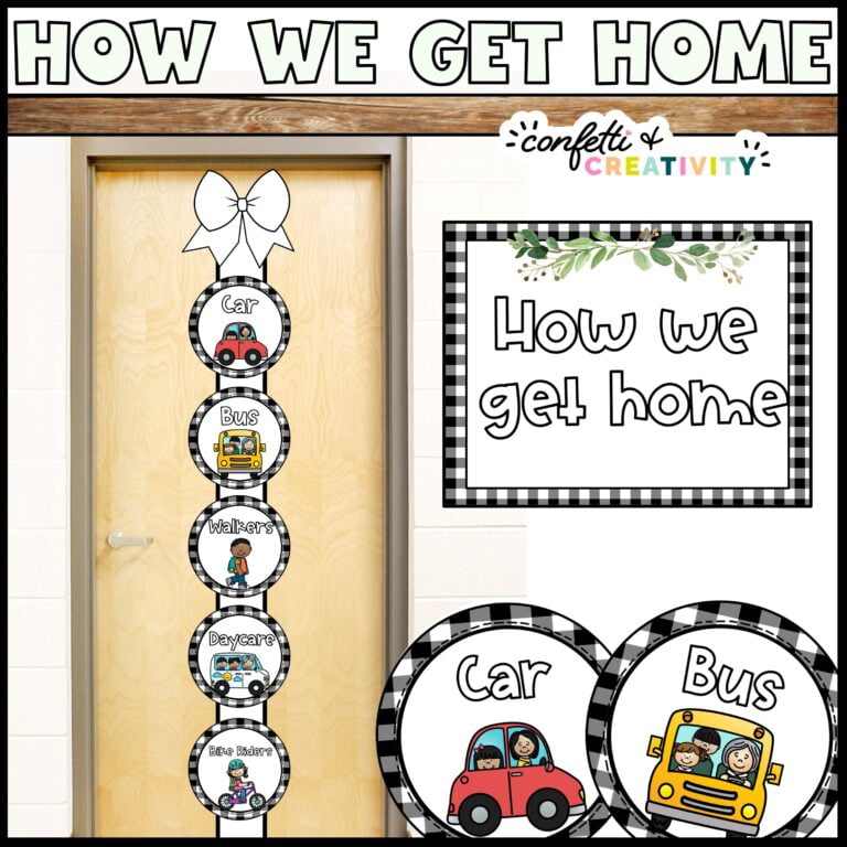 Shows a Cover Photo for a Farmhouse themed "How We Get Home" Banner