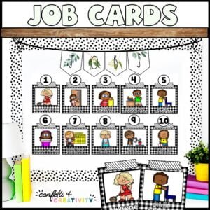 Farmhouse Primary Job Cards