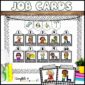 Shows a Preview photo for what the classroom jobs display can look like on a bulletin board