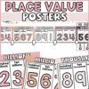 Boho Neutral Place Value Posters | Confetti & Creativity
