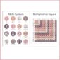Shows Math symbols as well as multiplication table