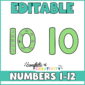 Shows two different examples - those with and without the multiples on them with the text "Editable" at the top of the picture
