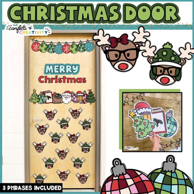 Shows Cover Photo for Christmas Door Decor SEt