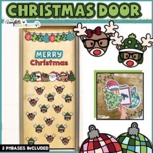 Christmas Door Decor | Reading Door Decor