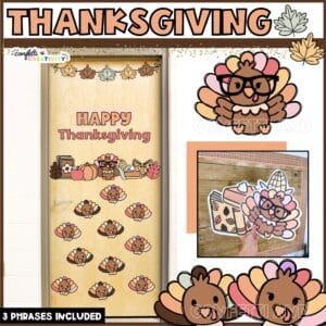 Thanksgiving Door Decor | Reading Door Decor