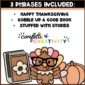 Shows 3 alternative phrases for Thanksgiving Door Decor