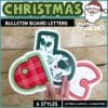 Christmas Bulletin Board Letters