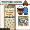 Winter Door Decor | Reading Door Decor