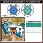 Shows Clipart to Add Student Names to Board and Printable Bulletin Board Borders