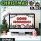 Preview showing Christmas Google Slide Templates