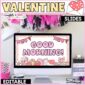 Preview showing Valentine's Day Google Slide Templates