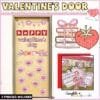 Valentine's Day Door Decor | Reading Door Decor