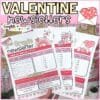 Valentine's Day Newsletter Templates and Calendar