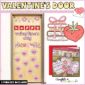 Shows the primary phrase for Valentine's Day Door Decor - "Happy Valentine's Day"