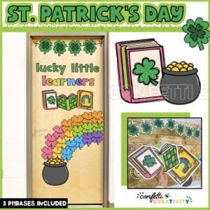 St. Patrick's Day Door Decor | Reading Door Decor