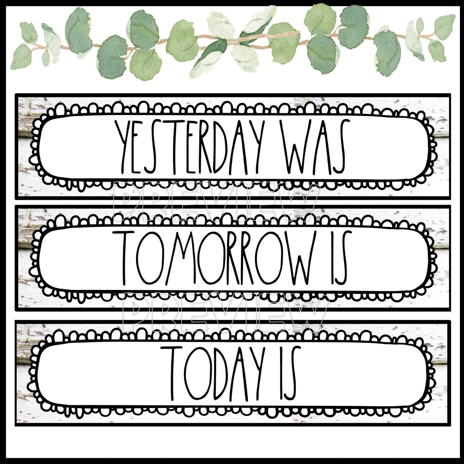 thumbnail image 2 of Modern Farmhouse Calendar Write-On/Wipe-Off Chart - TCR7960 2 of 10