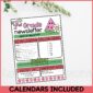 Shows a single design of the watermelon theme classroom newsletters